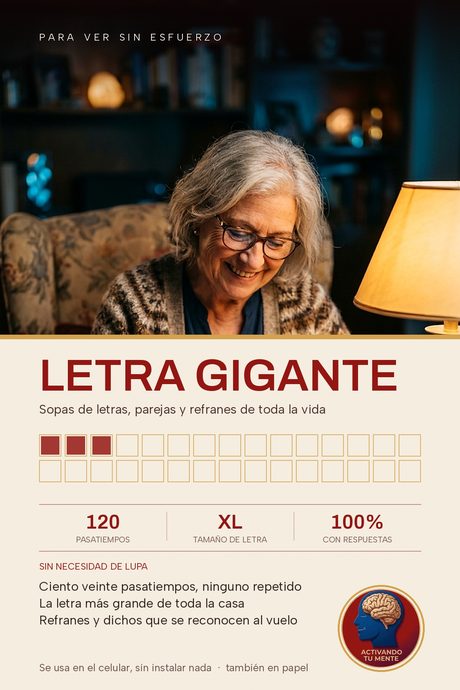 Letra Gigante · Pasatiempos