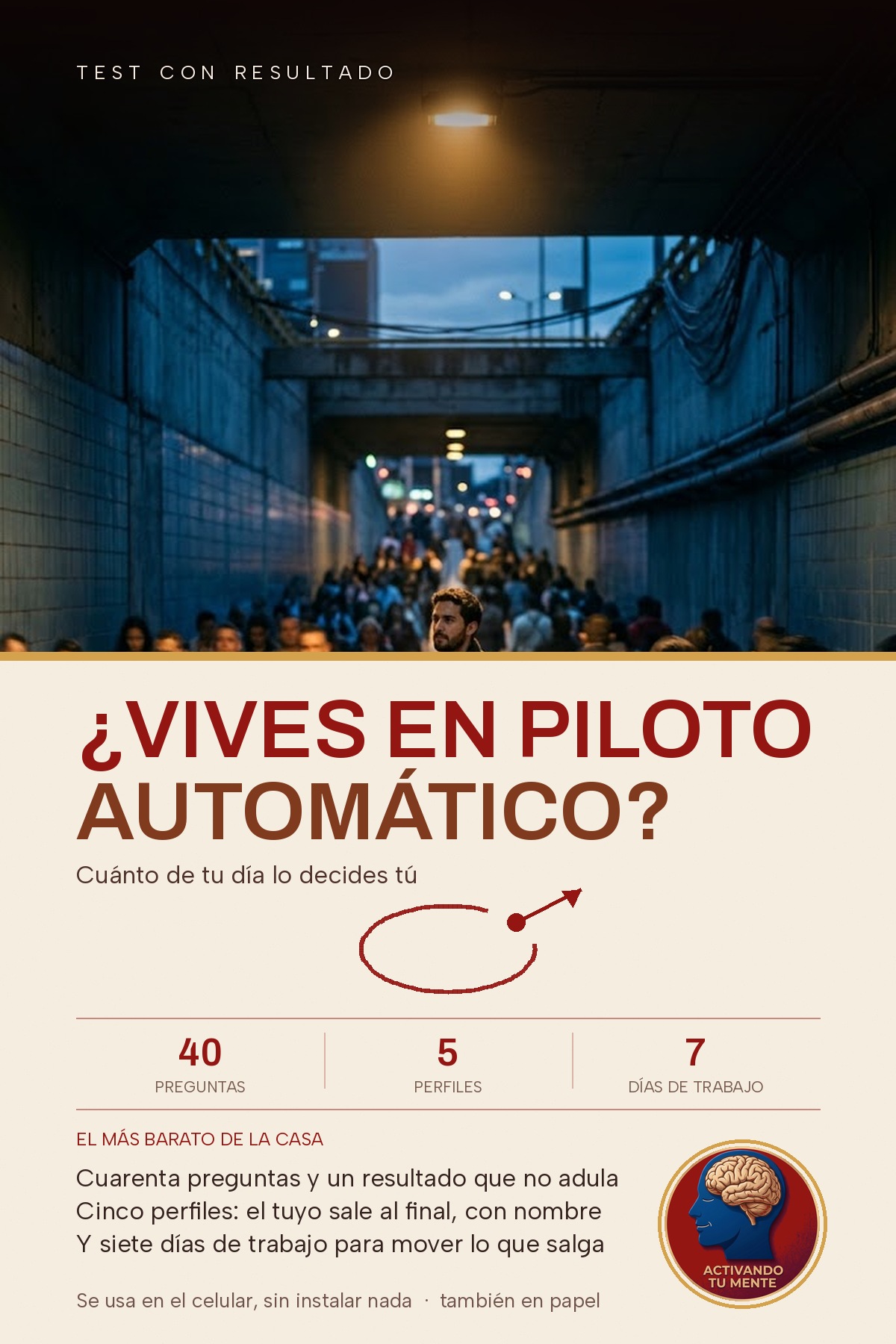 Portada de ¿Vives en Piloto Automático?